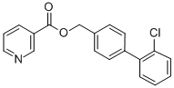 CAS#: 109523-93-5， [4-(2-Chlorophenyl)Phenyl]Methyl Pyridine-3-Carboxylate