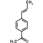 CAS#: 109586-46-1， 1-{4-[(1E)-1-Propen-1-Yl]Phenyl}Ethanone