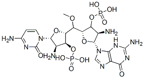 CAS#: 109679-54-1， 5'-Phosphoryl-(3'-amino-3'-deoxyguanylyl)-(3'-5')-3'-amino-3'-deoxycytidine