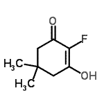 CAS#: 109801-21-0， 2-Fluoro-3-Hydroxy-5,5-Dimethyl-2-Cyclohexen-1-One