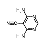 CAS#: 109831-70-1， 4,6-Diamino-5-Pyrimidinecarbonitrile