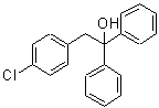 结构式 CAS# 109936-21-2, 2-(4-氯苯基)-1,1-二苯乙醇
