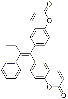 CAS#: 110008-64-5， [4-[2-Phenyl-1-(4-Prop-2-Enoyloxyphenyl)But-1-Enyl]Phenyl] Prop-2-Enoate