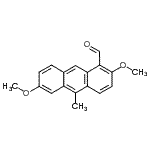 CAS#: 110038-62-5， 2,6-Dimethoxy-10-Methyl-1-Anthracenecarbaldehyde