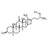CAS#: 11005-20-2， (3beta,5alpha,25R)-3,26-Dihydroxyfurost-20(22)-En-12-One