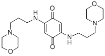 CAS#: 110052-34-1， 2,5-Bis(3-Morpholin-4-Ylpropylamino)Cyclohexa-2,5-Diene-1,4-Dione