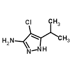 CAS#: 110086-10-7， 4-Chloro-5-Isopropyl-1H-Pyrazol-3-Amine