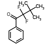 CAS#: 110097-46-6， 2,2-Difluoro-3,3-Dimethyl-1-Phenyl-1-Butanone