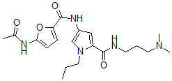 CAS#: 110124-49-7， 4-[(5-Acetamidofuran-2-Carbonyl)Amino]-N-(3-Dimethylaminopropyl)-1-Propylpyrrole-2-Carboxamide