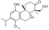 CAS#: 110187-23-0， (1R,4aR,10aS)-5-Hydroxy-1-(Hydroxymethyl)-8-Methoxy-1,4a-Dimethyl-7-Propan-2-Yl-4,9,10,10a-Tetrahydro-3H-Phenanthren-2-One