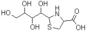 CAS#: 110270-19-4， 2-(1,2,3,4-Tetrahydroxybutyl)-1,3-Thiazolidine-4-Carboxylic Acid