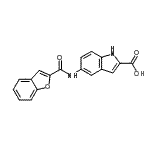CAS#: 110314-42-6， 5-[(1-Benzofuran-2-Ylcarbonyl)Amino]-1H-Indole-2-Carboxylic Acid