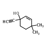 CAS#: 110366-21-7， 1-Ethynyl-4,4-Dimethyl-2-Cyclohexen-1-Ol