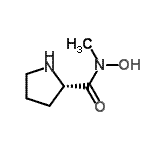 CAS#: 110374-72-6， N-Hydroxy-N-Methyl-L-Prolinamide