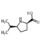 CAS#: 110452-53-4， (5S)-5-Isopropyl-D-Proline