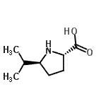 CAS#: 110452-58-9， (5S)-5-Isopropyl-L-Proline