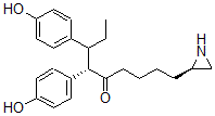 CAS#: 110576-20-0， (6S)-1-[(2R)-Aziridin-2-Yl]-6,7-Bis(4-Hydroxyphenyl)Nonan-5-One