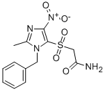 CAS#: 110579-18-5， 2-[2-Methyl-5-Nitro-3-(Phenylmethyl)Imidazol-4-Yl]Sulfonylacetamide
