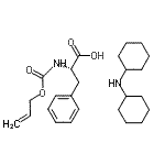 CAS#: 110637-43-9， N-[(Allyloxy)Carbonyl]-L-Phenylalanine - N-Cyclohexylcyclohexanamine (1:1)