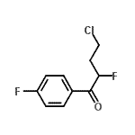 CAS 登录号：110690-93-2， 4-氯-2-氟-1-(4-氟苯基)-1-丁酮