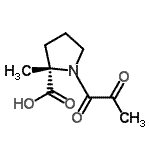 CAS#: 110706-85-9， 2-Methyl-1-Pyruvoyl-L-Proline