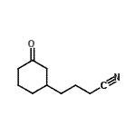 CAS#: 110718-80-4， 4-(3-Oxocyclohexyl)Butanenitrile