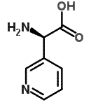CAS#: 110772-44-6， (2R)-Amino(3-Pyridinyl)Acetic Acid
