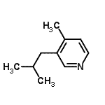 CAS 登录号：110823-92-2， 3-异丁基-4-甲基吡啶