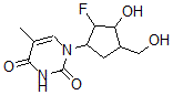CAS#: 110864-91-0， 1-[2-Fluoro-3-Hydroxy-4-(Hydroxymethyl)Cyclopentyl]-5-Methylpyrimidine-2,4-Dione