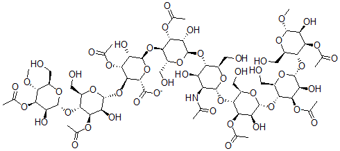 CAS#: 110865-83-3， alpha-D-Galacto-beta-D-mannan acetate