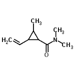 CAS#: 110915-17-8， N,N,2-Trimethyl-3-Vinylcyclopropanecarboxamide
