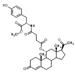 CAS#: 110988-78-8， Methyl N-(4-{[(8xi,9xi,11alpha,14xi)-3,20-Dioxopregn-4-En-11-Yl]Oxy}-4-Oxobutanoyl)-L-Tyrosinate