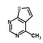 CAS#: 111079-29-9， 4-Methylthieno[2,3-d]Pyrimidine