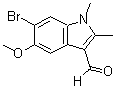 CAS#: 111083-32-0， 6-Bromo-5-Methoxy-1,2-Dimethyl-1H-Indole-3-Carbaldehyde
