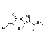 CAS#: 111105-67-0， Ethyl 5-Amino-4-Carbamoyl-1H-Imidazole-1-Carboxylate