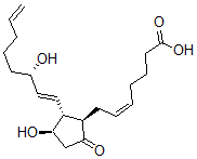 CAS#: 111219-93-3， (Z)-7-[(1R,2R,3R)-3-Hydroxy-2-[(1E,3S)-3-Hydroxyocta-1,7-Dienyl]-5-Oxocyclopentyl]Hept-5-Enoic Acid