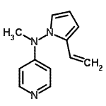 CAS#: 111225-12-8， N-Methyl-N-(2-Vinyl-1H-Pyrrol-1-Yl)-4-Pyridinamine