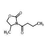 CAS#: 111292-83-2， 3-Butyryl-4-Methyl-1,3-Oxazolidin-2-One