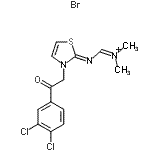 CAS#: 111317-19-2， [(Z)-{3-[2-(3,4-Dichlorophenyl)-2-Oxoethyl]-1,3-Thiazol-2(3H)-Ylidene}Amino]-N,N-Dimethylmethaniminium Bromide