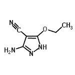 CAS#: 111375-26-9， 3-Amino-5-Ethoxy-1H-Pyrazole-4-Carbonitrile
