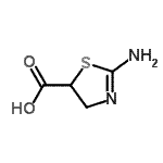 CAS#: 111506-18-4， 2-Amino-4,5-Dihydro-1,3-Thiazole-5-Carboxylic Acid