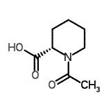 CAS#: 111555-81-8， (2S)-1-Acetyl-2-Piperidinecarboxylic Acid