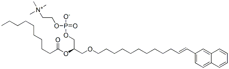 CAS#: 111621-45-5， 1-O-(12-(2-Naphthyl)Dodec-11-Enyl)-2-O-Decanoyl-Sn-Glycerol-3-Phosphocholine