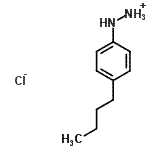 CAS#: 111679-54-0， (4-Butylphenyl)Hydrazine Hydrochloride (1:1)