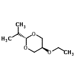 CAS#: 111682-64-5， trans-5-Ethoxy-2-Isopropyl-1,3-Dioxane