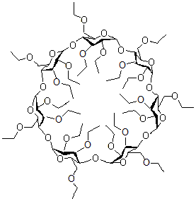 CAS#: 111689-01-1， 2,3,6-Tri-O-ethyl-beta-cyclodextrin