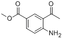 structure of CAS# 111714-47-7, 3-Acetyl-4-Amino-Benzoic Acid Methyl Ester;Benzoic Acid, 3-Acetyl-4-Amino-, Methyl Ester (9CI);Benzoic Acid, 3-Acetyl-4-Amino-, Methyl Ester;3-Acetyl-4-Aminobenzoicacid Methyl Ester