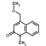 CAS#: 111724-88-0， 4-(Methoxymethyl)-1-Methyl-2(1H)-Quinolinone