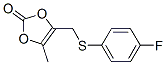CAS#: 111738-35-3， 4-(4-Fluorophenyl)Thiomethyl-5-Methyl-1,3-Dioxol-2-One