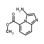 CAS#: 111753-15-2， Methyl 3-Aminoimidazo[1,2-a]Pyridine-5-Carboxylate